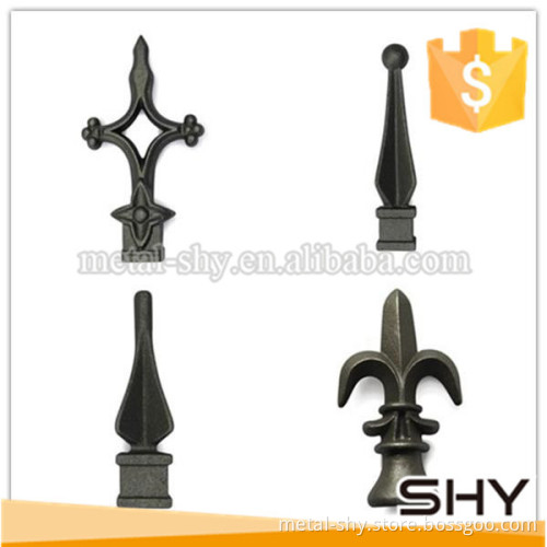 ornamental wrought iron gate spear point